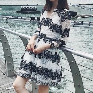 MAJE lace dress